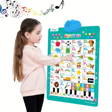 LearnBuddy™ | Póster de pared Pratende ABC - Juguete educativo para niños pequeños
